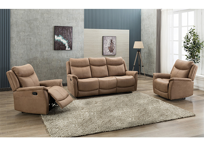 Arizona 3+1+1 Reclining Faux Leather Suite